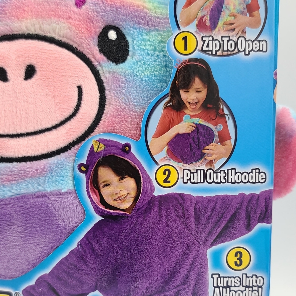 Unicorn Huggle Pets - The pet that turns to hoodie! - Picture 2 of 4